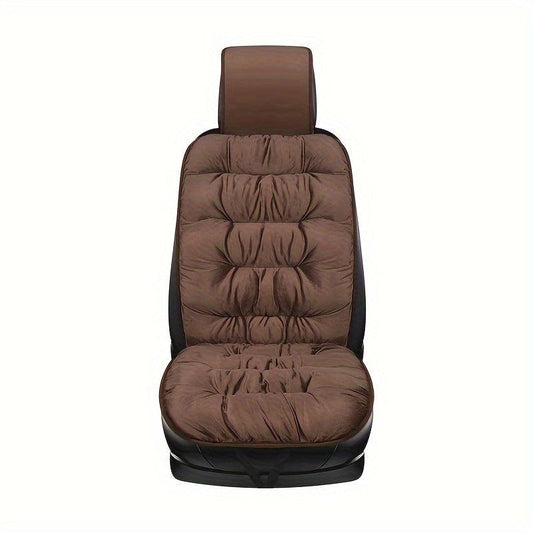 Plush Car Seat Cover Cushion Pad Universal Winter Auto Interior