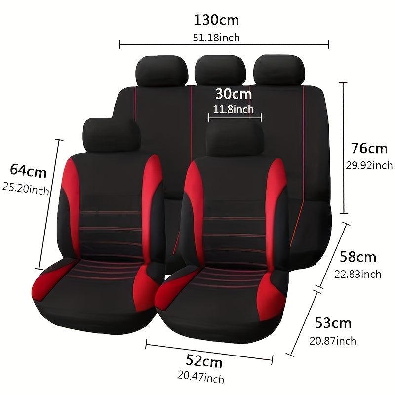 Universal Full Car Seat Cover For Five Seats SUV