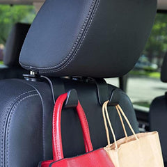 4pcs Car Seat Headrest Hook Hanger Organizer For Handbag Purse Coat Universal