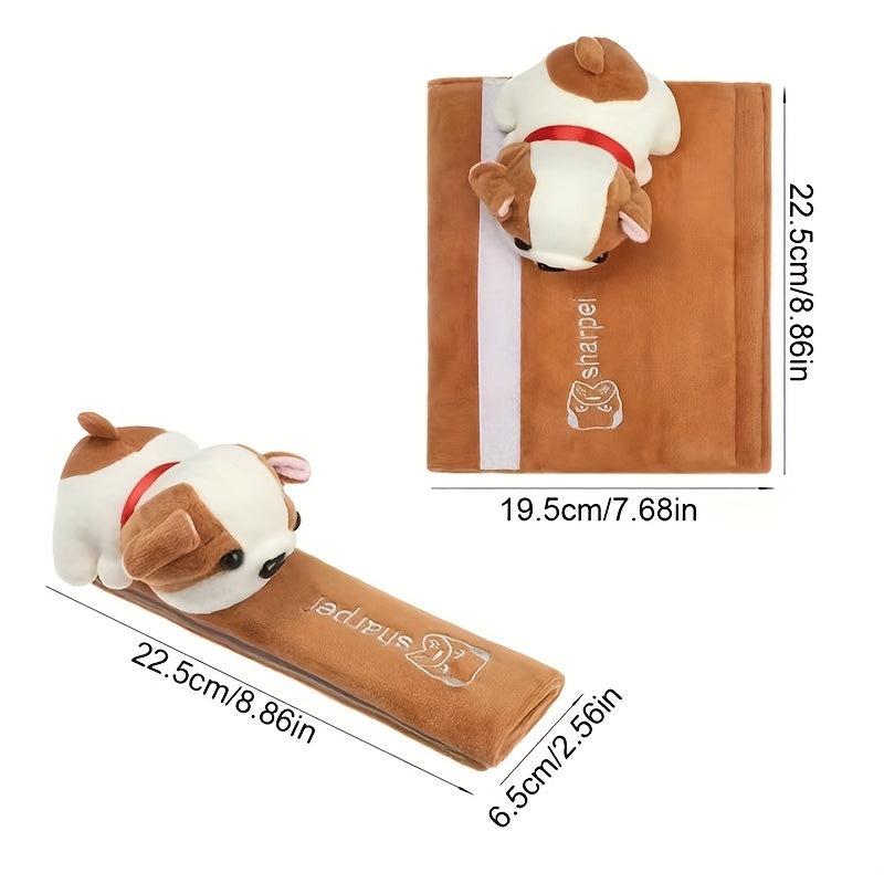 Cartoon Car Seat Belt Cover Shoulder Pad Warm Interior Cushion