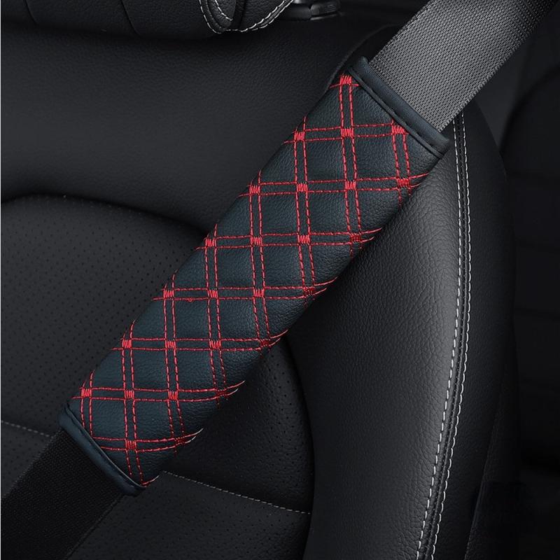 2pcs Car Seat Cover Belt Shoulder Pad Auto Safety Belts Shoulder