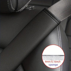Skin Sensitive PU Leather Car Seat Shoulder Protector Cloth