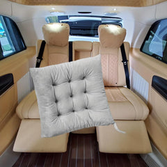 1PC Car Seat Cushion Thick Plush Chair Cushion Office Sitting Butt Cushion