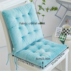 1PC Car Seat Cushion Thick Plush Chair Cushion Office Sitting Butt Cushion