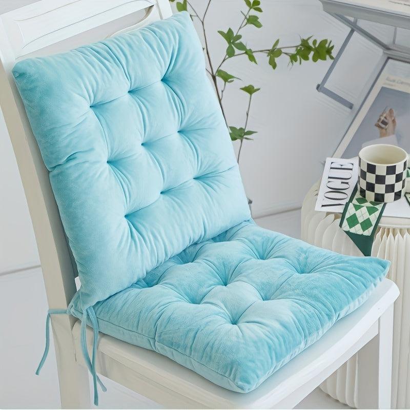 1PC Car Seat Cushion Thick Plush Chair Cushion Office Sitting Butt Cushion