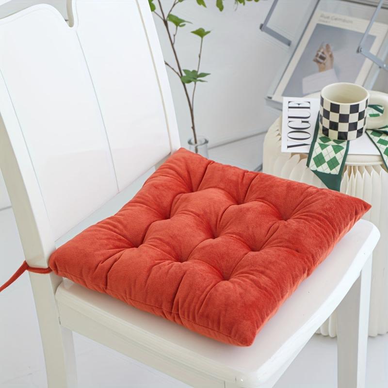 1PC Car Seat Cushion Thick Plush Chair Cushion Office Sitting Butt Cushion