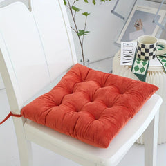 1PC Car Seat Cushion Thick Plush Chair Cushion Office Sitting Butt Cushion