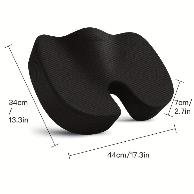 Memory Foam Office Chair & Car Seat Cushions Set