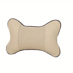 Car Neck Pillow Breathable Mesh Headrest Cushion