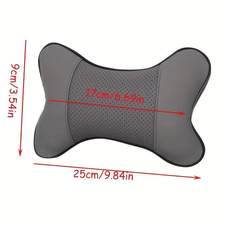 Car Neck Pillow Breathable Mesh Headrest Cushion