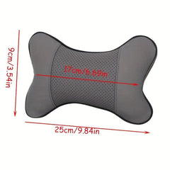 Car Neck Pillow Breathable Mesh Headrest Cushion