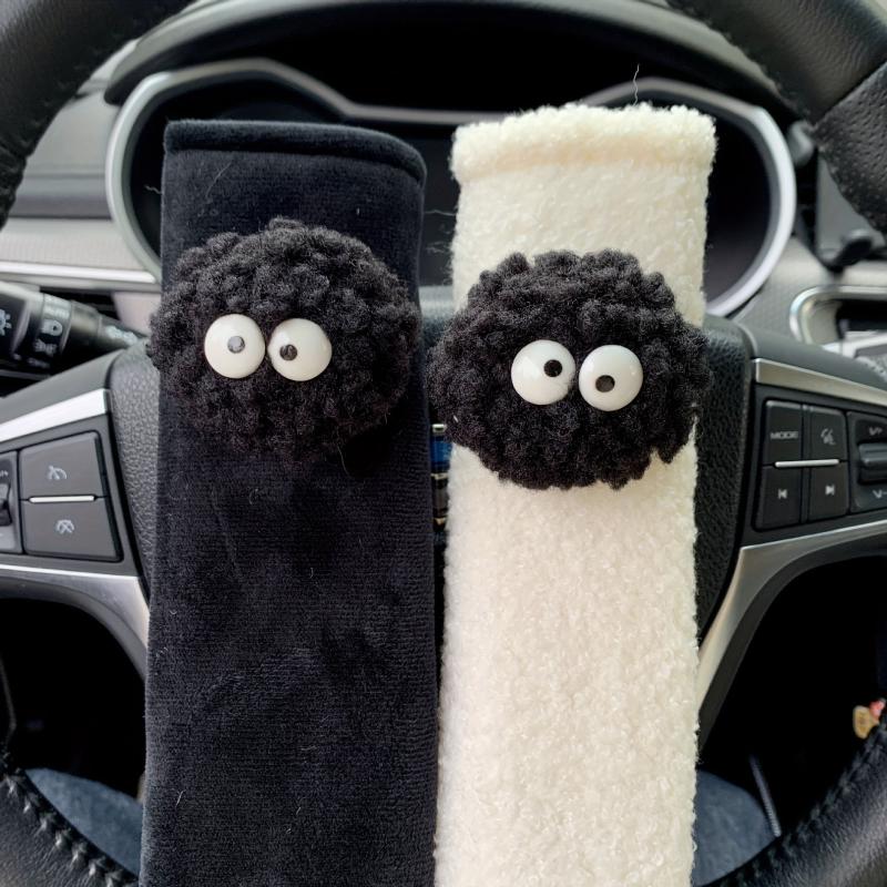 Soft Seat Belt Shoulder Pads for Kids and Car Dolls