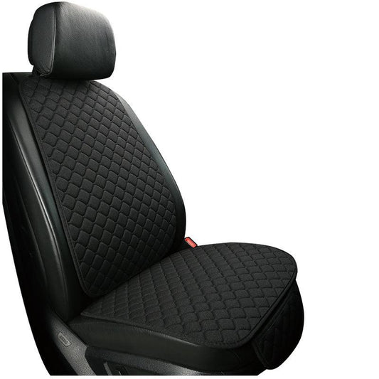 Car Seat Covers Non Slip Breathable Flax Cushion Universal All Seasons