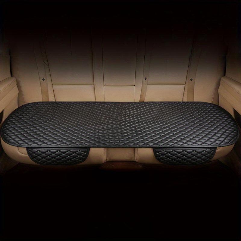 1pc Universal No Tie Non Slip Seat Cushion Automotive Leather Seat Covers
