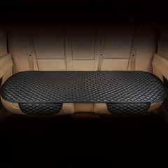 1pc Universal No Tie Non Slip Seat Cushion Automotive Leather Seat Covers