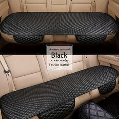1pc Universal No Tie Non Slip Seat Cushion Automotive Leather Seat Covers