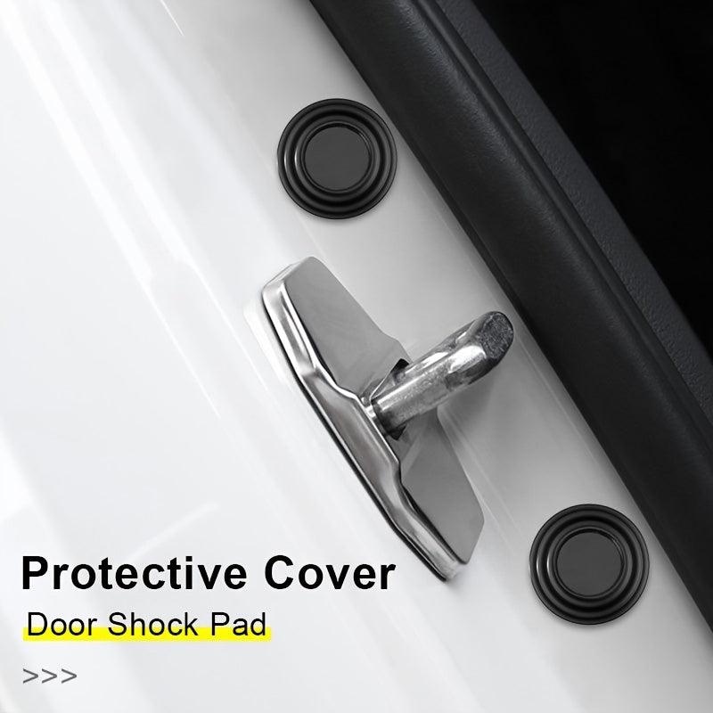 4 Pcs Car Silicone Shock Pad Sound Insulation Buffer Gasket