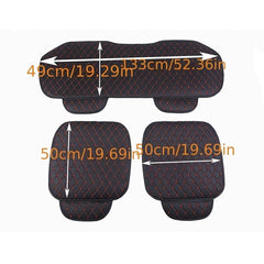 Car Seat Cover Cushion PU Leather Universal Auto Interior Accessories
