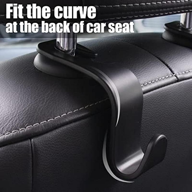 2pcs Car Seat Headrest Hook Auto Seat Hook Hangers