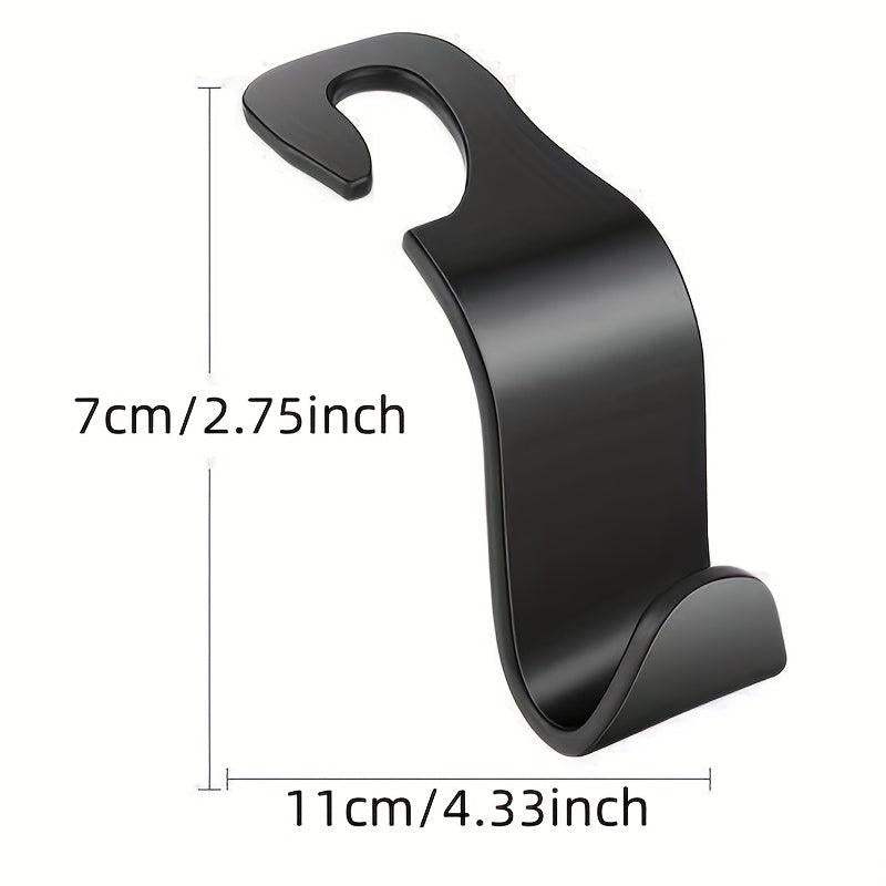2pcs Car Seat Headrest Hook Auto Seat Hook Hangers