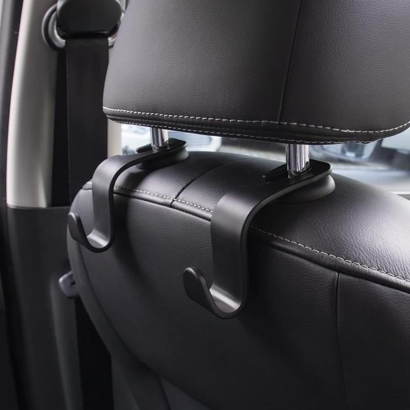 2pcs Car Seat Headrest Hook Auto Seat Hook Hangers
