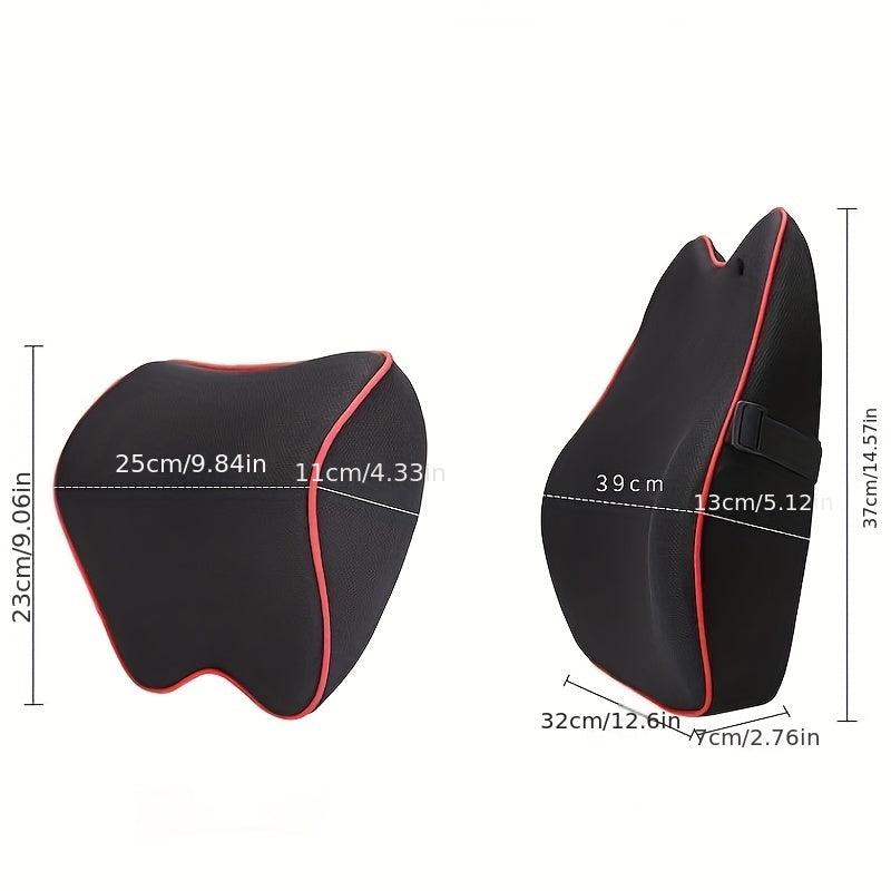 Car Neck Headrest Pillow Memory Cotton Seat Support
