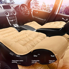 Soft Plush Car Seat Cover Cushion Pad Winter Auto Interior Accessory