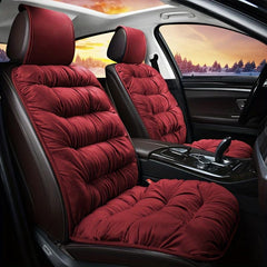 Soft Plush Car Seat Cover Cushion Pad Winter Auto Interior Accessory