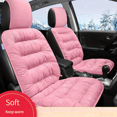 Soft Plush Car Seat Cover Cushion Pad Winter Auto Interior Accessory