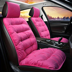 Soft Plush Car Seat Cover Cushion Pad Winter Auto Interior Accessory