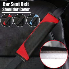 Car PU Leather Protect Cushion Cover Shoulder Guard Seat Belt Pad