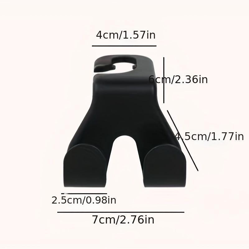 1pc Car Seat Back Hook Car Mobile Phone Holder Hook