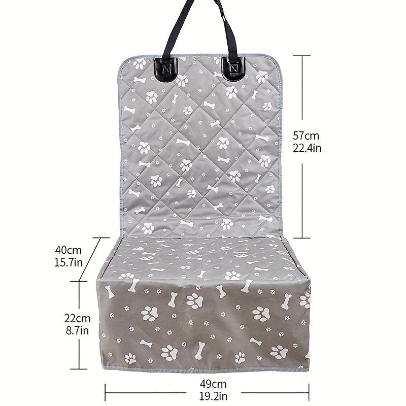 Waterproof Pet Car Seat Cover Scratch Resistance Car Seat Protector For Dogs