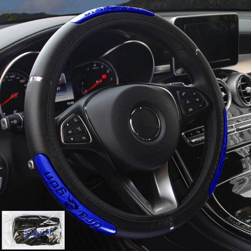 Reflective Dragon Steering Wheel Cover Set