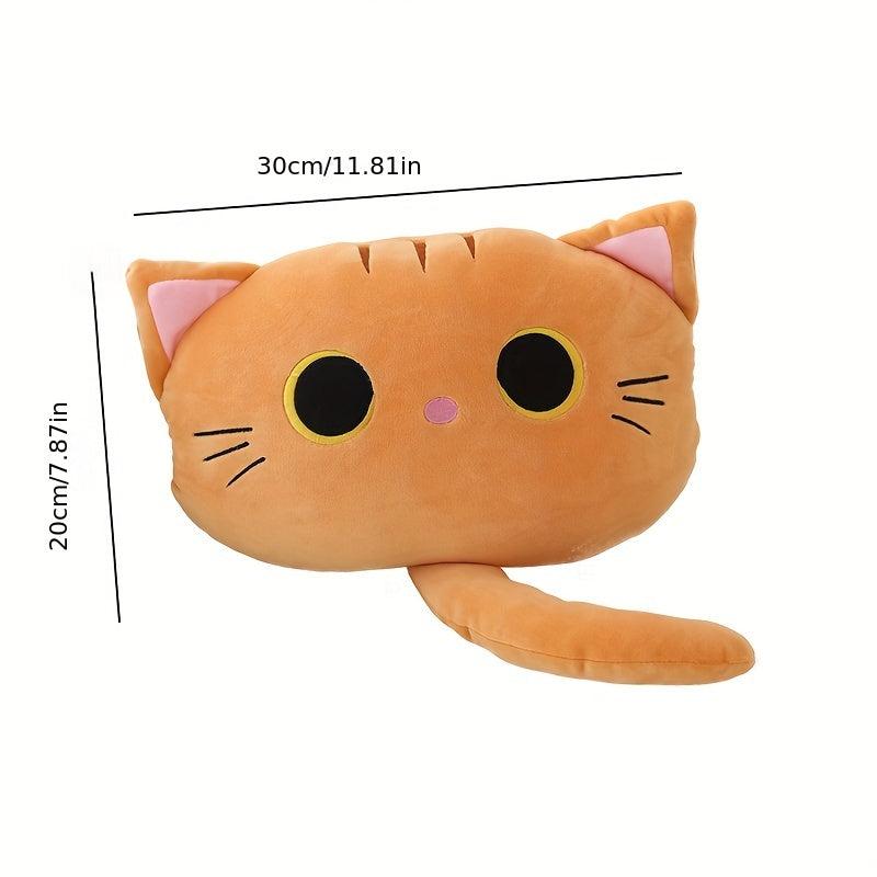 Cartoon Cat Car Headrest Neck Pillow Lumbar Cervical Seat Car Pillow