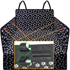 Cat Paws Print Car Trunk Mat Dogs Waterproof Anti Slip Wear Resistant