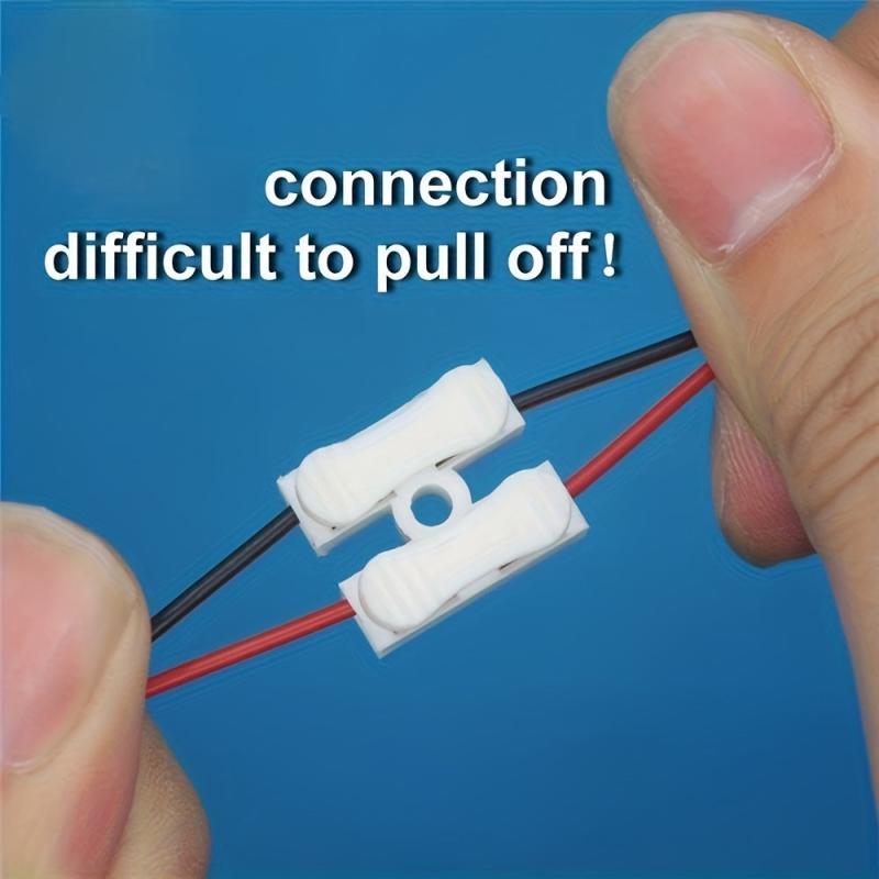 20pcs Quick Terminal Connector 2 Pin LED Lamp Connectors