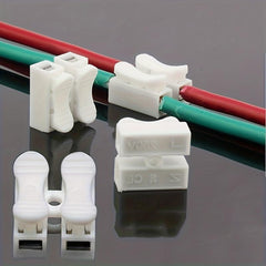 20pcs Quick Terminal Connector 2 Pin LED Lamp Connectors