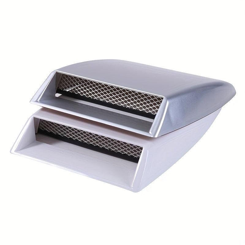 Car Vent Stickers Air Flow Intake Scoop Bonnet Vent Sticker Cover Hood