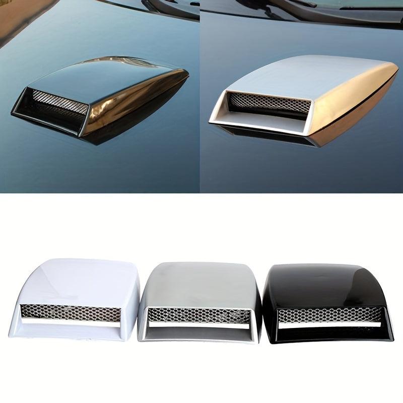 Car Vent Stickers Air Flow Intake Scoop Bonnet Vent Sticker Cover Hood