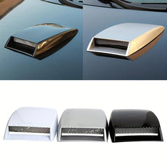 Car Vent Stickers Air Flow Intake Scoop Bonnet Vent Sticker Cover Hood
