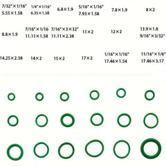 270pcs Car AC O Ring Set for Repair & Maintenance