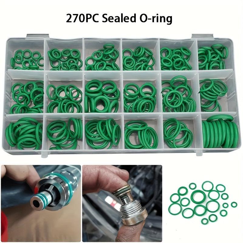 270pcs Car AC O Ring Set for Repair & Maintenance