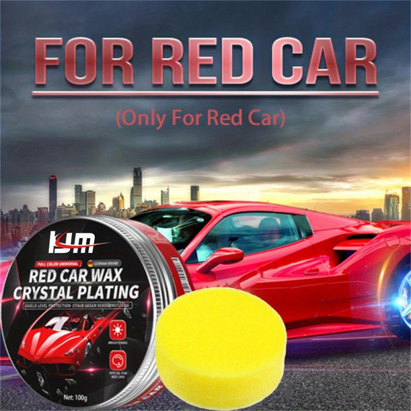 100g Car Polish Car Wax Crystal Plating Set