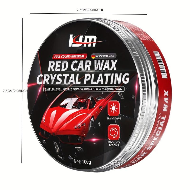 100g Car Polish Car Wax Crystal Plating Set