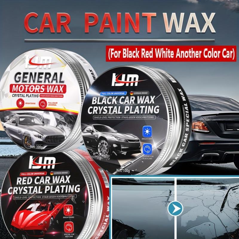 100g Car Polish Car Wax Crystal Plating Set