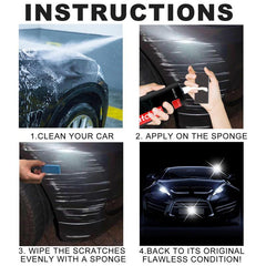 Car Scratch Repair Wax - Instantly Erase Paint Scuffs