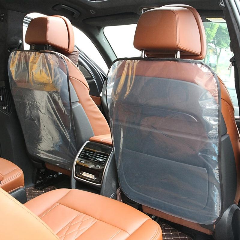 Car Seat Waterproof Anti Kick Back Covers Auto Stain Resistant Protector Mat