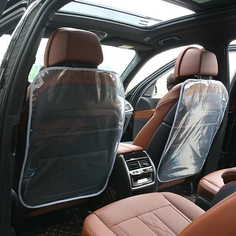 Car Seat Waterproof Anti Kick Back Covers Auto Stain Resistant Protector Mat