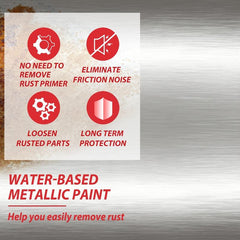 100g Metallic Paint Water Based Primer Easy Operation Rapid Rust Removal
